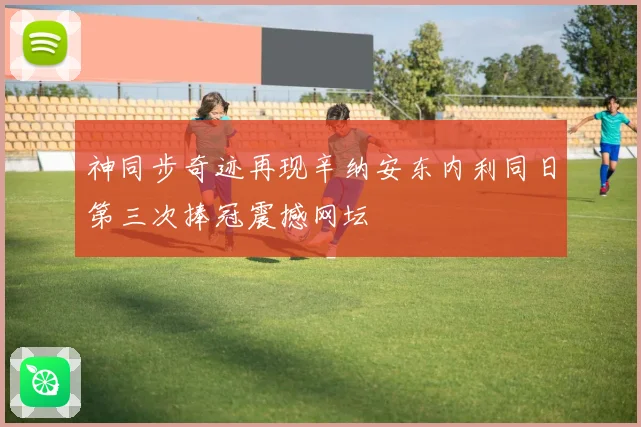 神同步奇迹再现辛纳安东内利同日第三次捧冠震撼网坛